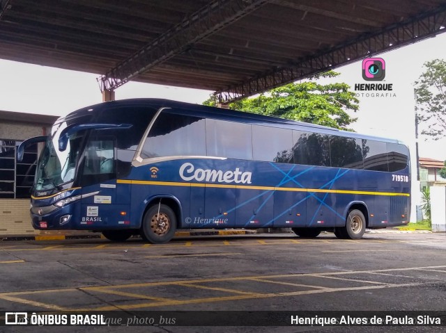 Viação Cometa 719518 na cidade de Campinas, São Paulo, Brasil, por Henrique Alves de Paula Silva. ID da foto: 10750824.