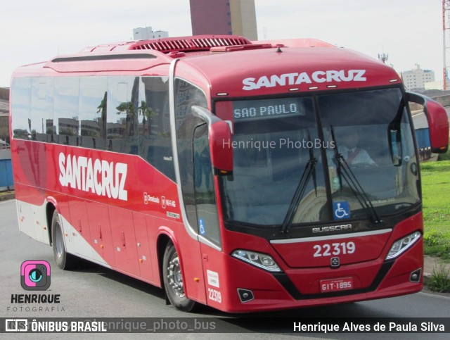 Viação Santa Cruz 22319 na cidade de Campinas, São Paulo, Brasil, por Henrique Alves de Paula Silva. Número da foto: #10750813.