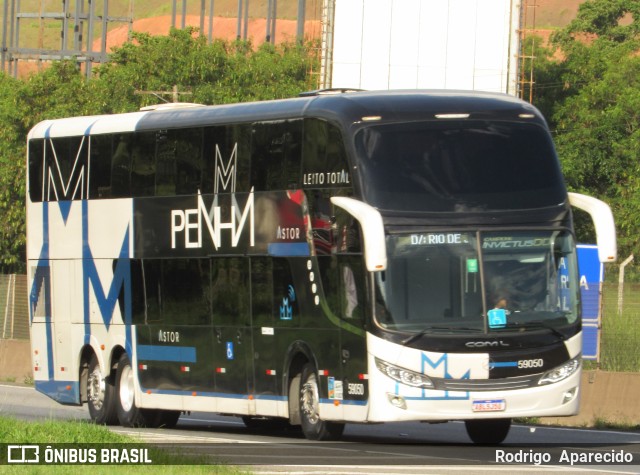 Empresa de Ônibus Nossa Senhora da Penha 59050 na cidade de Aparecida, São Paulo, Brasil, por Rodrigo  Aparecido. ID da foto: 10751500.