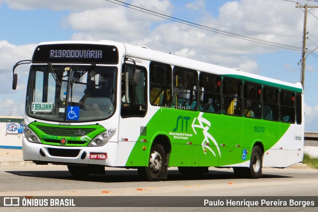 Cidade Verde Transporte Rodoviário Vitória da Conquista 1520 na cidade de Vitória da Conquista, Bahia, Brasil, por Paulo Henrique Pereira Borges. Número da foto: #10752482.