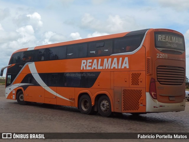 RealMaia Turismo e Cargas 2208 na cidade de Vitória da Conquista, Bahia, Brasil, por Fabrício Portella Matos. Número da foto: #10751721.