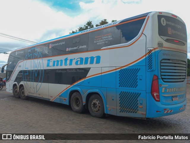 Emtram 5450 na cidade de Vitória da Conquista, Bahia, Brasil, por Fabrício Portella Matos. Número da foto: #10751696.