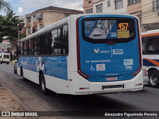 Viação Verdun B71015 na cidade de Rio de Janeiro, Rio de Janeiro, Brasil, por Alexandre Figueiredo Pereira. Número da foto: #10753309.