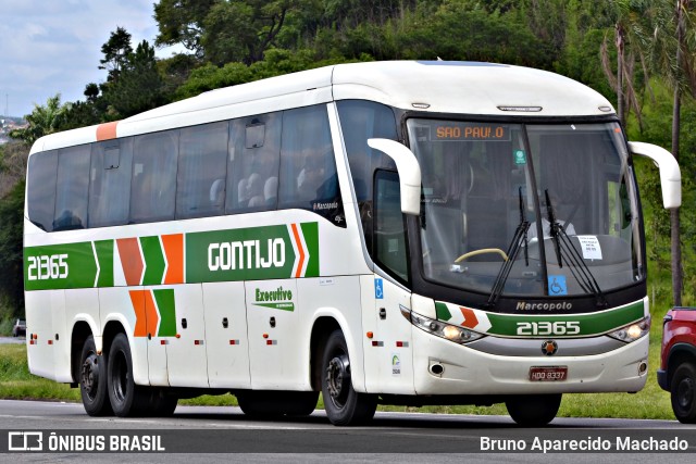 Empresa Gontijo de Transportes 21365 na cidade de Atibaia, São Paulo, Brasil, por Bruno Aparecido Machado. Número da foto: #10752667.