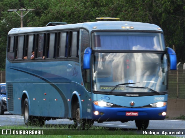 Ônibus Particulares 2000 na cidade de Aparecida, São Paulo, Brasil, por Rodrigo  Aparecido. ID da foto: 10751428.