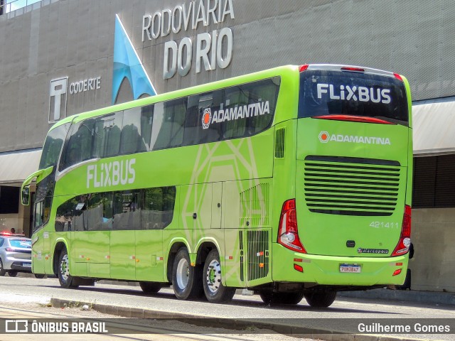FlixBus Transporte e Tecnologia do Brasil 421411 na cidade de Rio de Janeiro, Rio de Janeiro, Brasil, por Guilherme Gomes. Número da foto: #10751567.