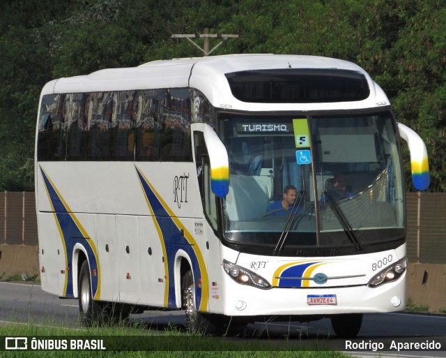 RTT - Ramazini Transportadora Turística 8000 na cidade de Aparecida, São Paulo, Brasil, por Rodrigo  Aparecido. Número da foto: #10751620.