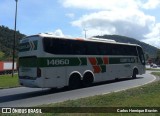 Empresa Gontijo de Transportes 14860 na cidade de Viana, Espírito Santo, Brasil, por Carlos Henrique Bravim. Número da foto: #10750397.