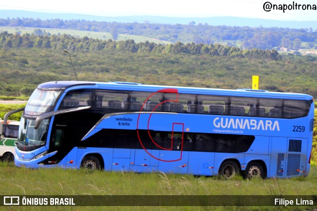 Expresso Guanabara 2259 na cidade de Vitória da Conquista, Bahia, Brasil, por Filipe Lima. ID da foto: 10755424.