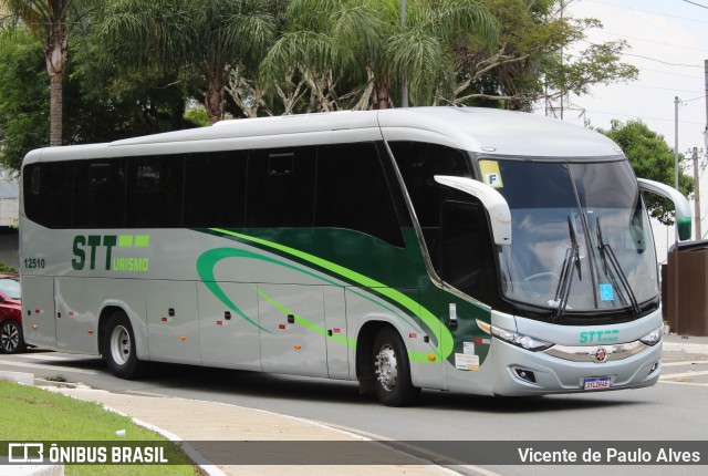 STT - Santa Tereza Transportes e Turismo 12510 na cidade de São Paulo, São Paulo, Brasil, por Vicente de Paulo Alves. Número da foto: #10753683.