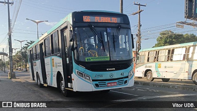 Auto Viação Dragão do Mar 42601 na cidade de Fortaleza, Ceará, Brasil, por Vitor UDB.. Número da foto: #10756442.