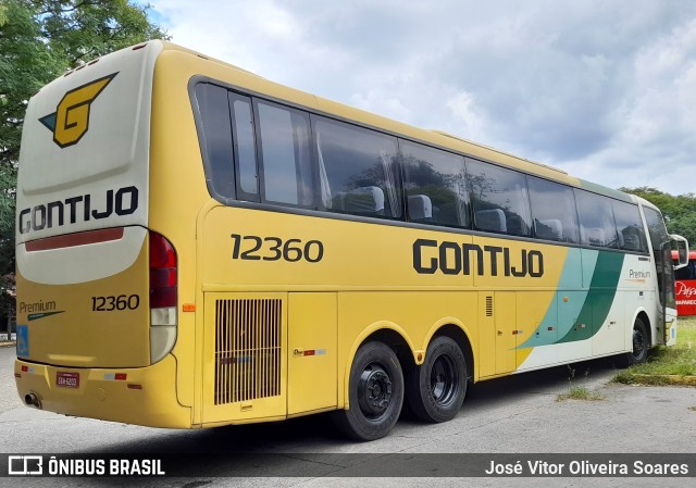 Empresa Gontijo de Transportes 12360 na cidade de São Paulo, São Paulo, Brasil, por José Vitor Oliveira Soares. ID da foto: 10753820.