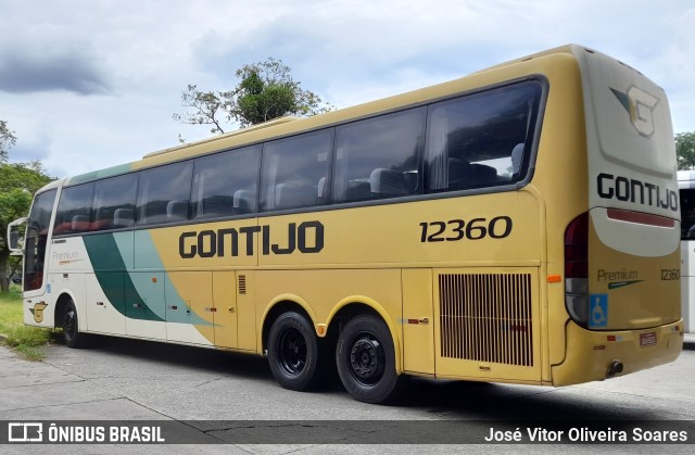 Empresa Gontijo de Transportes 12360 na cidade de São Paulo, São Paulo, Brasil, por José Vitor Oliveira Soares. Número da foto: #10753816.