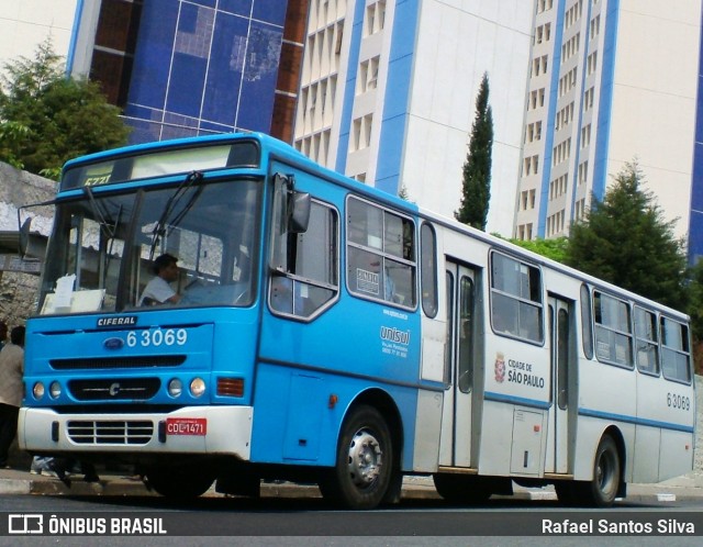 Viação Paratodos > São Jorge > Metropolitana São Paulo > Mobibrasil 6 3069 na cidade de São Paulo, São Paulo, Brasil, por Rafael Santos Silva. Número da foto: #10756572.