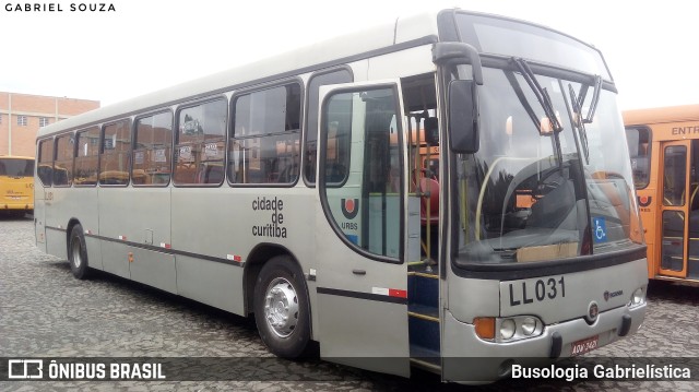 Araucária Transportes Coletivos LL031 na cidade de Curitiba, Paraná, Brasil, por Busologia Gabrielística. ID da foto: 10754238.