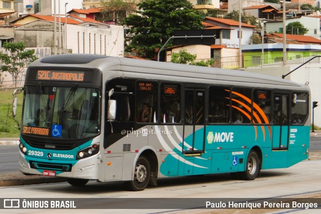 Transbus Transportes > Gávea Transportes 29329 na cidade de Belo Horizonte, Minas Gerais, Brasil, por Paulo Henrique Pereira Borges. Número da foto: #10756555.