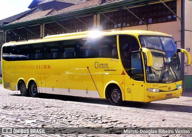 Viação Itapemirim 8659 na cidade de Rio de Janeiro, Rio de Janeiro, Brasil, por Márcio Douglas Ribeiro Venino. Número da foto: #10756840.