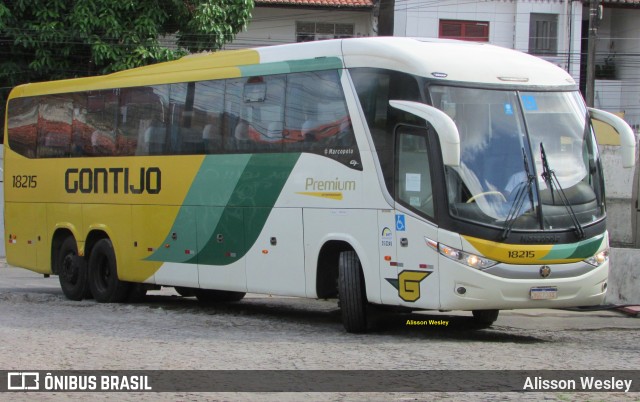 Empresa Gontijo de Transportes 18215 na cidade de Fortaleza, Ceará, Brasil, por Alisson Wesley. Número da foto: #10755188.