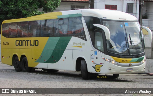 Empresa Gontijo de Transportes 18215 na cidade de Fortaleza, Ceará, Brasil, por Alisson Wesley. ID da foto: 10755188.