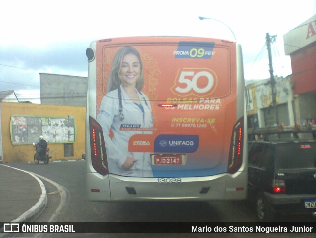 Auto Ônibus São João 13028 na cidade de Feira de Santana, Bahia, Brasil, por Mario dos Santos Nogueira Junior. ID da foto: 10753904.