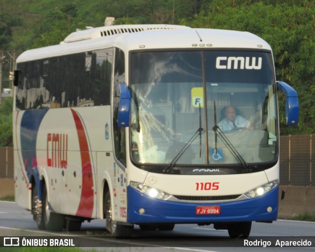 CMW Transportes 1105 na cidade de Aparecida, São Paulo, Brasil, por Rodrigo  Aparecido. Número da foto: #10755567.