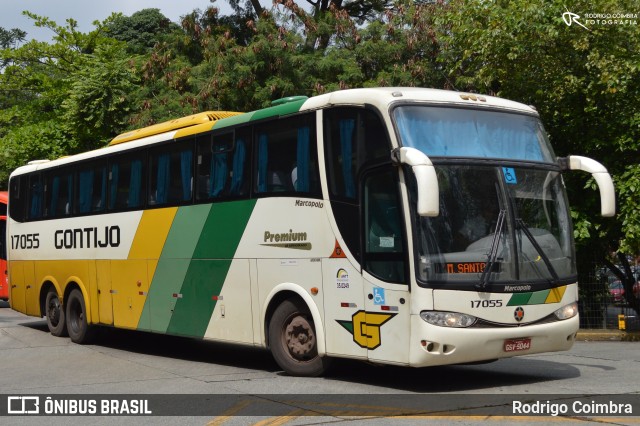 Empresa Gontijo de Transportes 17055 na cidade de São Paulo, São Paulo, Brasil, por Rodrigo Coimbra. ID da foto: 10754764.