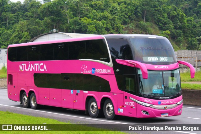 Atlântica Turismo 4000 na cidade de Piraí, Rio de Janeiro, Brasil, por Paulo Henrique Pereira Borges. Número da foto: #10756629.