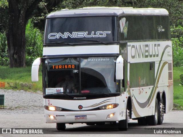 Onni Buss 4603 na cidade de Juiz de Fora, Minas Gerais, Brasil, por Luiz Krolman. ID da foto: 10755044.