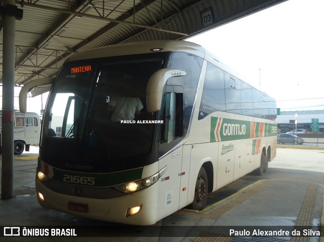 Empresa Gontijo de Transportes 21665 na cidade de Betim, Minas Gerais, Brasil, por Paulo Alexandre da Silva. Número da foto: #10755501.