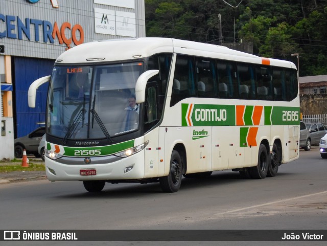 Empresa Gontijo de Transportes 21585 na cidade de Ilhéus, Bahia, Brasil, por João Victor. Número da foto: #10753998.