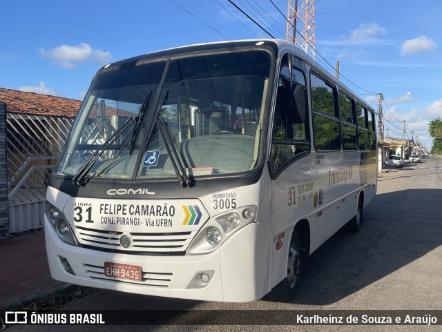 Transcoop RN 3005 na cidade de Natal, Rio Grande do Norte, Brasil, por Karlheinz de Souza e Araújo. ID da foto: 10756576.