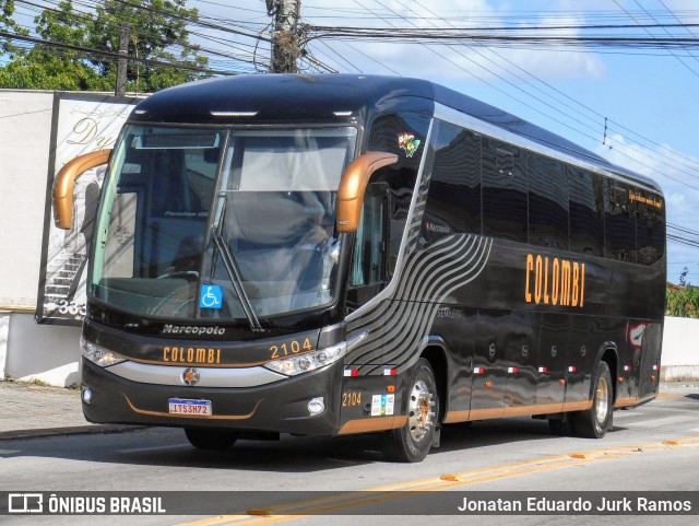 Colombi Turismo 2104 na cidade de Gaspar, Santa Catarina, Brasil, por Jonatan Eduardo Jurk Ramos. Número da foto: #10756394.