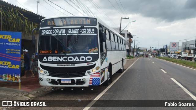 Ônibus Particulares 1F63 na cidade de Castanhal, Pará, Brasil, por Fabio Soares. ID da foto: 10755064.