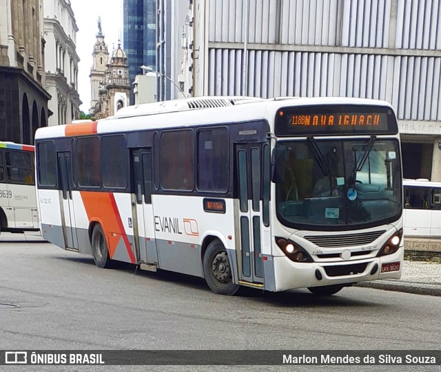 Evanil Transportes e Turismo RJ 132.147 na cidade de Rio de Janeiro, Rio de Janeiro, Brasil, por Marlon Mendes da Silva Souza. Número da foto: #10754491.