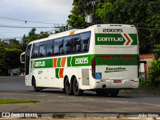 Empresa Gontijo de Transportes 20035 na cidade de Ilhéus, Bahia, Brasil, por João Victor. ID da foto: 10754001.