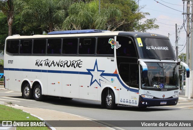 RG Transportes 0707 na cidade de São Paulo, São Paulo, Brasil, por Vicente de Paulo Alves. ID da foto: 10753732.