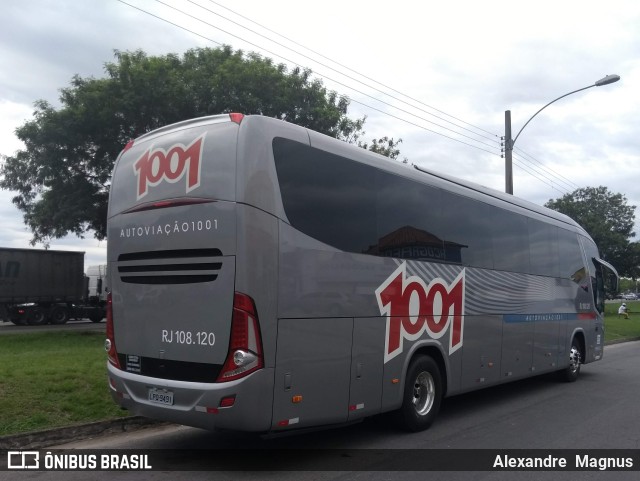 Auto Viação 1001 RJ 108.120 na cidade de Rio de Janeiro, Rio de Janeiro, Brasil, por Alexandre  Magnus. Número da foto: #10754542.