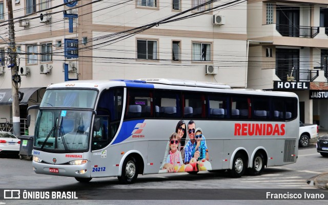 Reunidas Transportes Coletivos 24212 na cidade de Balneário Camboriú, Santa Catarina, Brasil, por Francisco Ivano. Número da foto: #10760239.