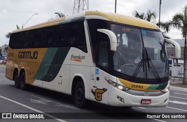 Empresa Gontijo de Transportes 21740 na cidade de Feira de Santana, Bahia, Brasil, por Itamar dos Santos. ID da foto: 10757375.