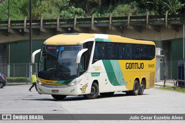 Empresa Gontijo de Transportes 18405 na cidade de São Paulo, São Paulo, Brasil, por Julio Cesar Euzebio Alves. ID da foto: 10760018.