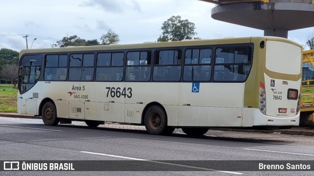 Expresso São José 76643 na cidade de Candangolândia, Distrito Federal, Brasil, por Brenno Santos. ID da foto: 10757318.