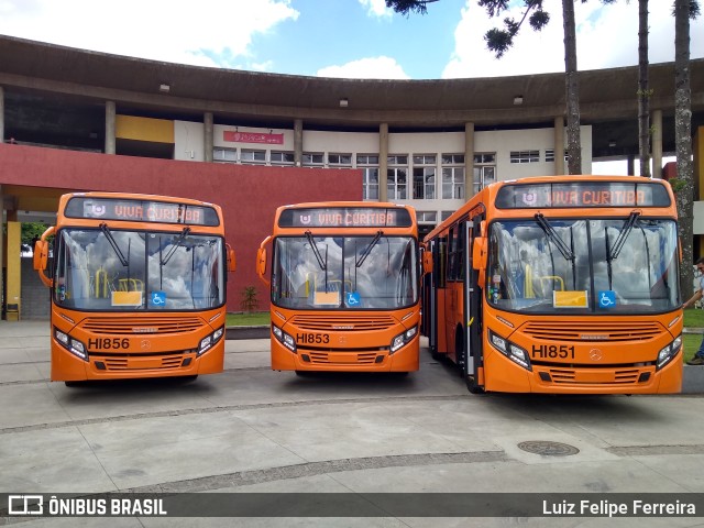 Auto Viação Redentor HI853 na cidade de Curitiba, Paraná, Brasil, por Luiz Felipe Ferreira. ID da foto: 10759311.