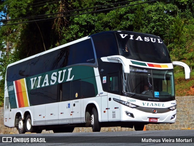 Viasul - Auto Viação Venâncio Aires 15000 na cidade de Joinville, Santa Catarina, Brasil, por Matheus Vieira Mortari. ID da foto: 10758415.