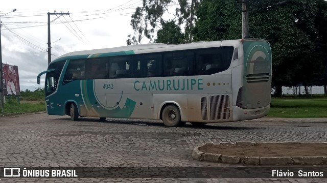 Auto Viação Camurujipe 4043 na cidade de Cruz das Almas, Bahia, Brasil, por Flávio  Santos. Número da foto: #10757822.