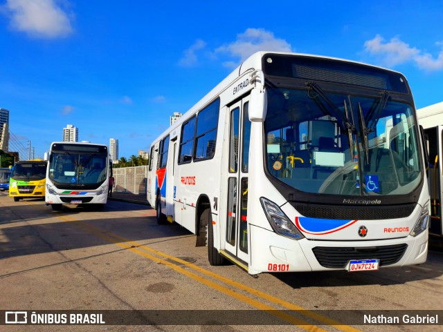 Reunidas Transportes Urbanos 08101 na cidade de Rio Grande do Norte, Brasil, por Nathan Gabriel. Número da foto: #10757197.