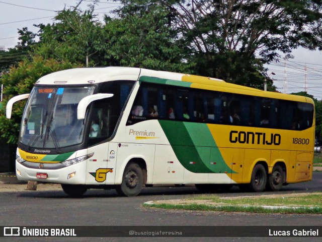 Empresa Gontijo de Transportes 18800 na cidade de Teresina, Piauí, Brasil, por Lucas Gabriel. ID da foto: 10758883.