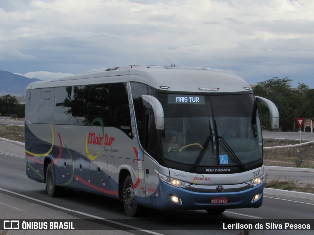 Mais Tur Turismo 1507 na cidade de Caruaru, Pernambuco, Brasil, por Lenilson da Silva Pessoa. ID da foto: 10759345.