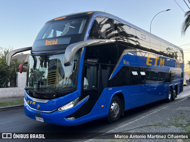 ETM - Empresa de Transporte Maullín 478 na cidade de Estación Central, Santiago, Metropolitana de Santiago, Chile, por Marco Antonio Martinez Cifuentes. Número da foto: #10757169.