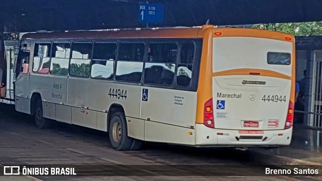 Auto Viação Marechal Brasília 444944 na cidade de Guará, Distrito Federal, Brasil, por Brenno Santos. Número da foto: #10758942.