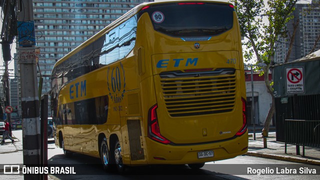 ETM - Empresa de Transporte Maullín 470 na cidade de Estación Central, Santiago, Metropolitana de Santiago, Chile, por Rogelio Labra Silva. Número da foto: #10757259.
